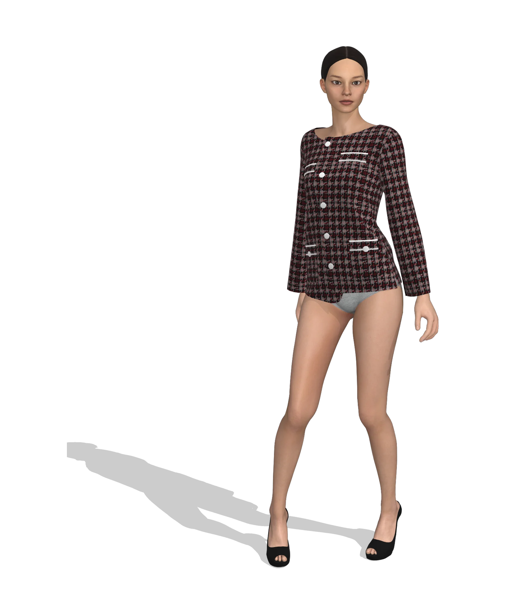 KDscion p76 full sleeve asymmetric jacket